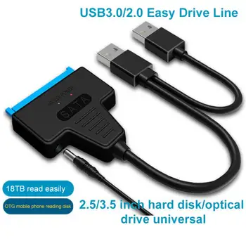 Nový USB SATA 3 Kabel Sata Na USB 3.0 Adaptér AŽ 6 Gbps Podpora 2,5 Palcový Externí SSD HDD Pevný Disk 22 Pin Sata III A25 2.0