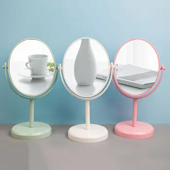 Otočný Jednu Stranu Zrcadlo 360 ° Otočná Desktop Make-Up Zrcátko Může Stát, Stolní Kompaktní Kosmetické Zrcadlo Korejské Krása Nástroj