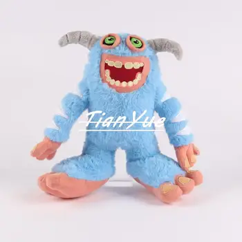 Roztomilá Panenka Můj Zpěv Monsters Blue Vzácné Mammott Halloween Vánoční Dítě Dárek hračka 28cm